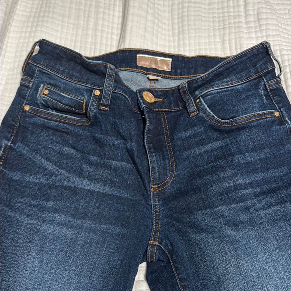 Kut from the Kloth Blue Catherine Boyfriend Jeans Classic Style